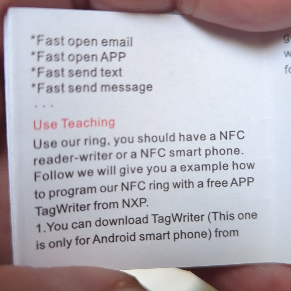 NFC Smart Ring - Picture 10 of 11